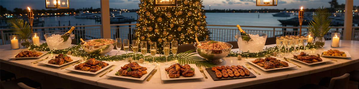 Caribbean Christmas Feast Spread