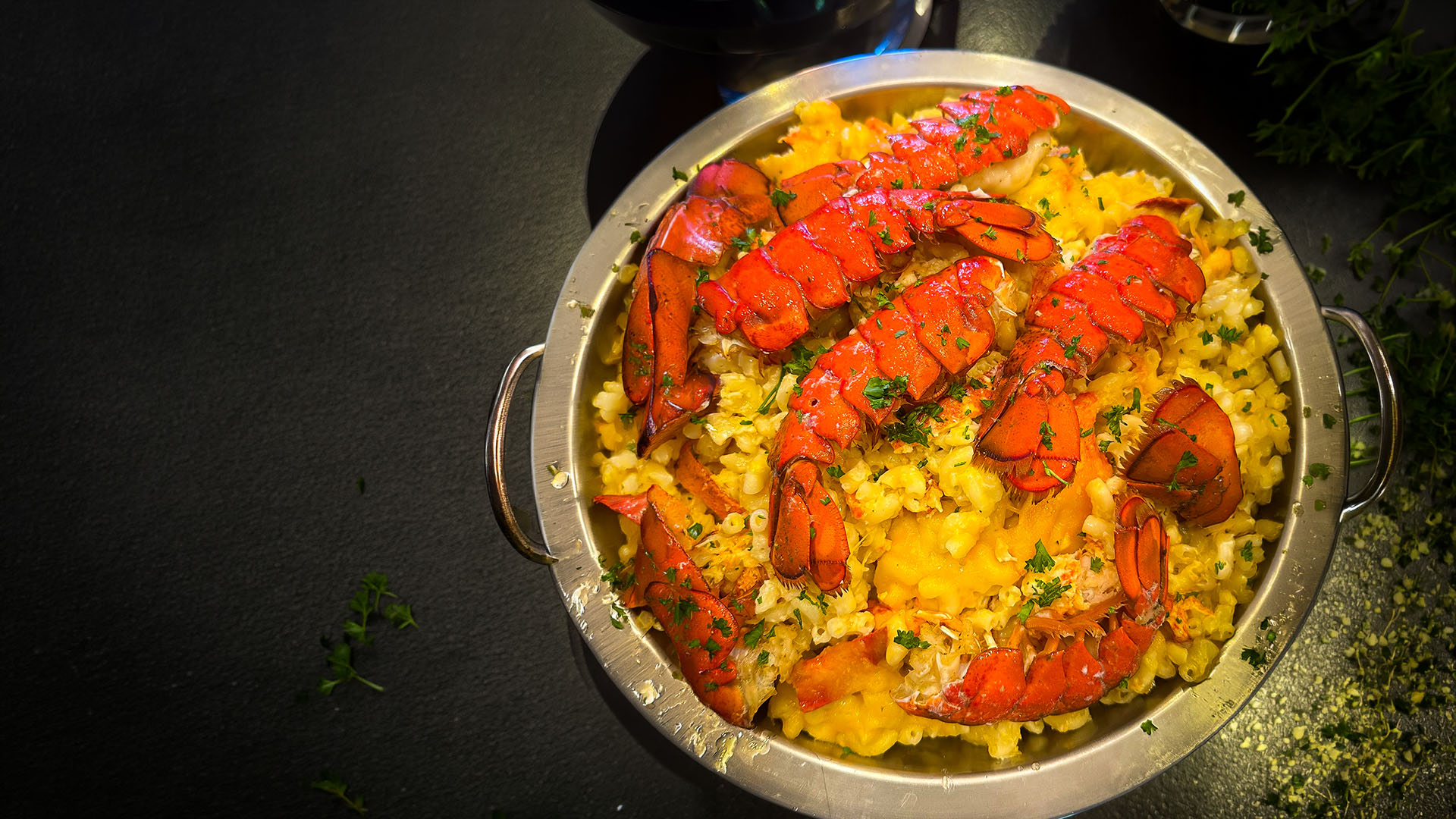Lobster mac and cheese